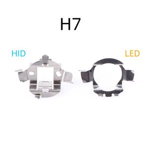 2Pcs H7 LED HID Car Headlight Bulb Base Adapter Holder Socket Retainer for BMW Audi Benz VW Buick Nissan Ford HID Lamp Connector