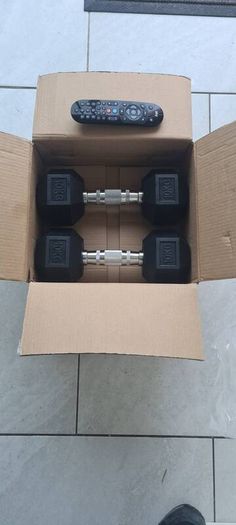 3xbrand new hex dumbbell sets