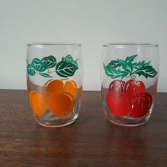 Vintage Juice Glasses set of 2
