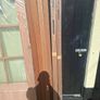 Mahogany French doors and accessories Image 3