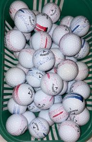 Callaway Supersoft Splatter Design Golf Balls Grade A/B