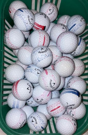 Callaway Supersoft Splatter Design Golf Balls Grade A/B