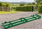 8 ft Tow Behind Drag Harrow for ATV Tractor and Driveway Levelling
