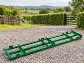 8 ft Tow Behind Drag Harrow for ATV Tractor and Driveway Levelling