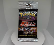 Pokemon Team Rocket Long Crimp Brand New Sealed WOTC Booster Pack Signed Mitsuhiro Arita