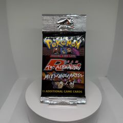 Pokemon Team Rocket Long Crimp Brand New Sealed WOTC Booster Pack Signed Mitsuhiro Arita