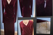Ribkoff couture dress, sz 12, professionally cleaned, post 8e D18