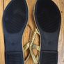 Gold Sandals Image 2