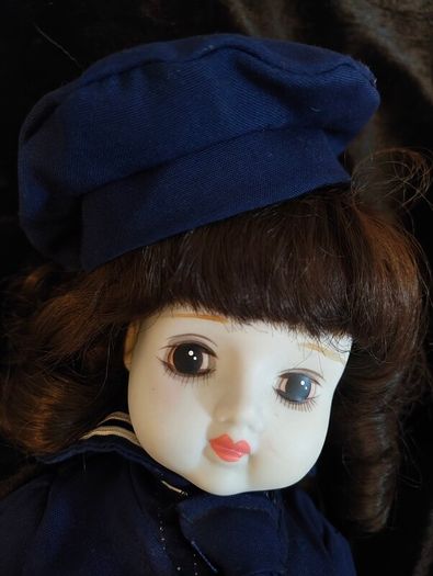 vintage porcelain doll