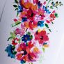 Original Watercolour Floral Painting Image 2