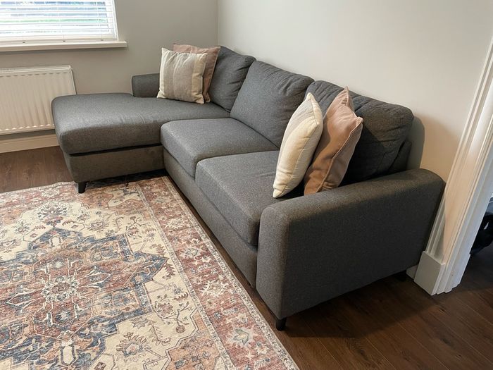 3 seater L couch