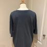 Savida grey pink  cotton top - NWOT - size 14 Image 2