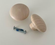 Wooden knobs