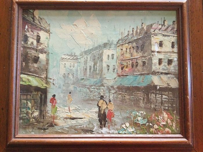 Art - Vintage Oil on Canvas.
