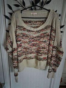 womans knitted jumper in good condition