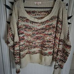 womans knitted jumper in good condition