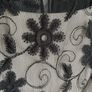 Embroidered lace black dress UK10-12 Image 10