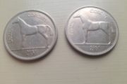 2 Ireland 1961 Halfcrowns  including  the Mule Variety