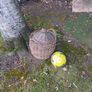 large french wicker bottle Image 2