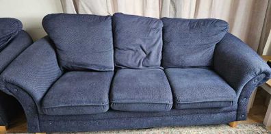 3 Seater Couch & 2 Armchairs
