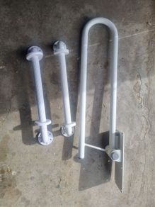 3 Grab Rails - 1 folding,  2 fixed