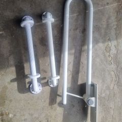 3 Grab Rails - 1 folding,  2 fixed