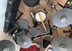 Yamaha DTX502 electronic drum set plus extras