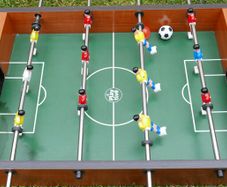 Wooden Mini Foosball Table