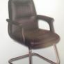 NEW Milano 0646 Genuine Italian Leather Boardroom Chair Image 2