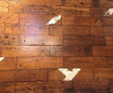 Reclaimed Hardwood Parquet Flooring