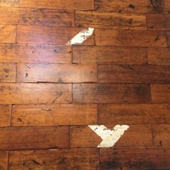 Reclaimed Hardwood Parquet Flooring