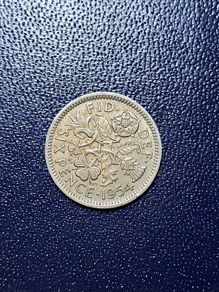 United Kingdom Six pence coin