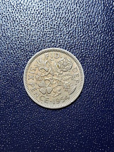 United Kingdom Six pence coin