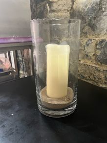 Glass Candle Landern/Vase