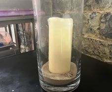 Glass Candle Landern/Vase