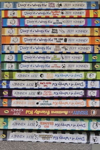 dairy of wimpy kid collection