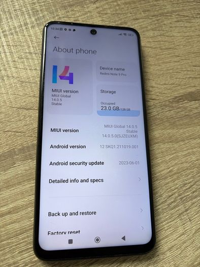 Redmi Note 9 Pro