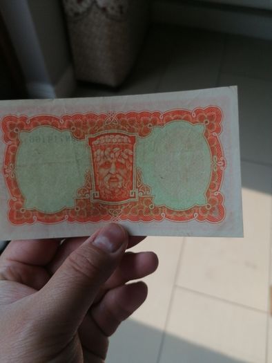 1951 Irish Ten Shilling Banknote