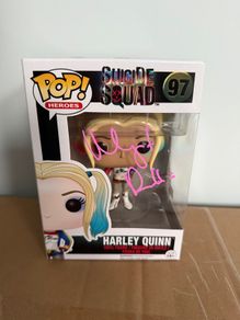 Funko Margot Robbie Autograph Suicide Squad Harley Quinn 97