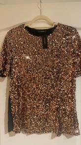 Dunnes Sequin Top