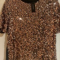 Dunnes Sequin Top