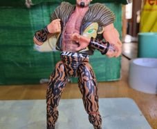 Kraven the Hunter action figure tiger outfit loose