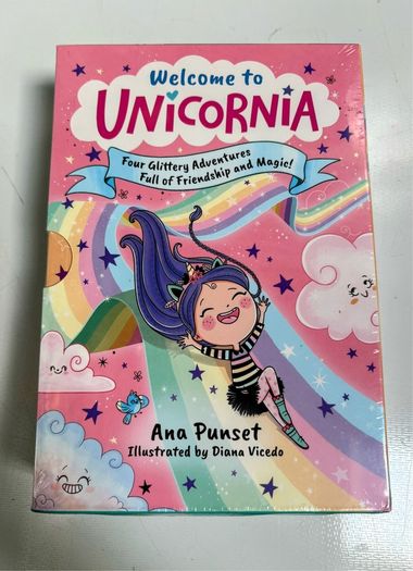 Unicornia boxed set (4 books) - brand new