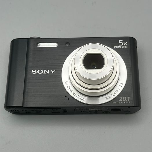Sony DSC-W800 20.1MP Digital Camera Black - Boxed - Mint