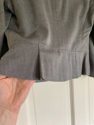 LK Bennett ladies Suit Dress, Pant and jacket Steel Grey