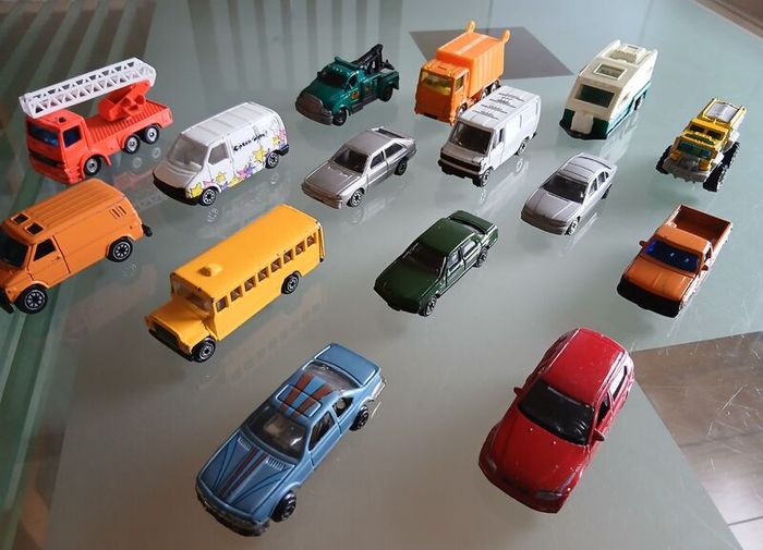 15 Urban And Service Toy Cars