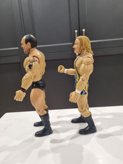 Wwe Jakks 2003 Ruthless Aces Eights Festus & Jesse Tag Team Wrestling Figures
