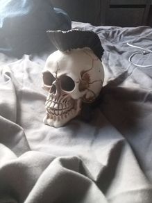 Ceramic skull