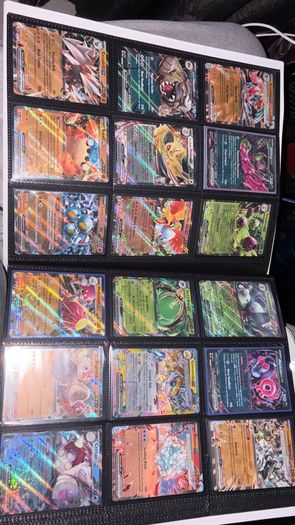 pokemon cards full binder