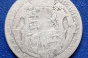 United Kingdom 1921 Half Crown - George V 2nd type Silver coin